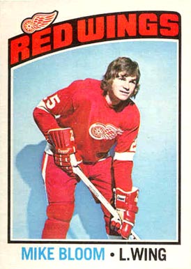 1976 O-Pee-Chee Mike Bloom #56 Hockey Card