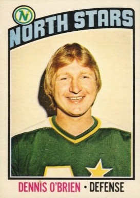 1976 O-Pee-Chee Dennis O'Brien #34 Hockey Card