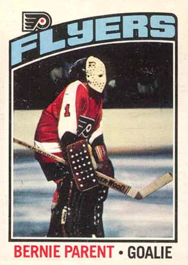 1976 O-Pee-Chee Bernie Parent #10 Hockey Card