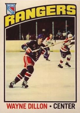 1976 O-Pee-Chee Wayne Dillon #9 Hockey Card