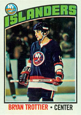 1976 Topps Bryan Trottier #115 Hockey Card