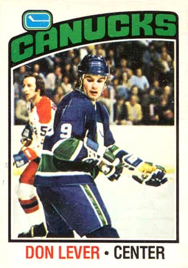 1976 Topps Don Lever #53 Hockey Card