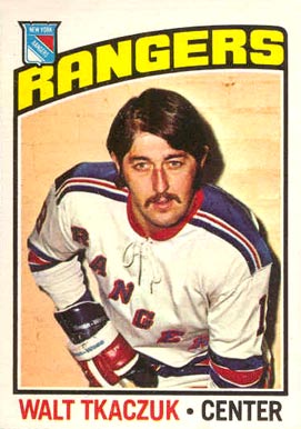 1976 Topps Walt Tkaczuk #220 Hockey Card