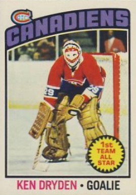 1976 Topps Ken Dryden #200 Hockey Card
