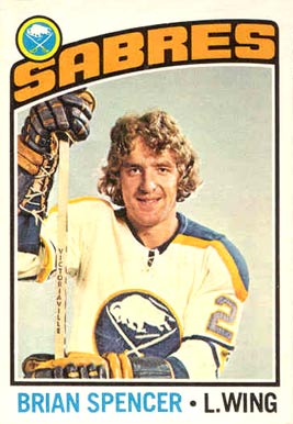 1976 Topps Brian Spencer #191 Hockey Card