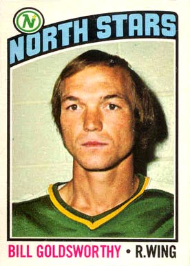 1976 Topps Bill Goldsworthy #169 Hockey Card