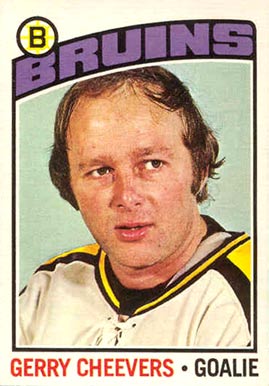1976 Topps Gerry Cheevers #120 Hockey Card