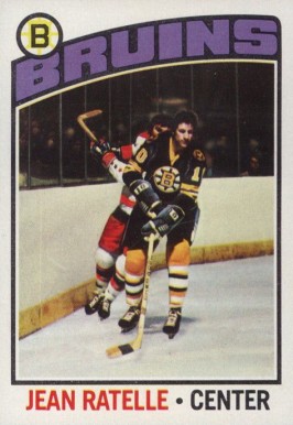 1976 Topps Jean Ratelle #80 Hockey Card