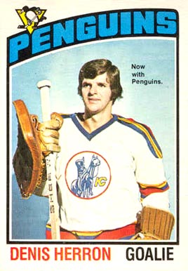 1976 Topps Denis Herron #55 Hockey Card