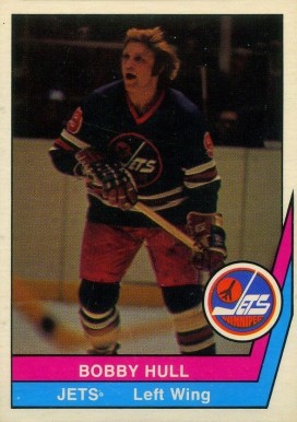 1977 O-Pee-Chee WHA Bobby Hull #50 Hockey Card