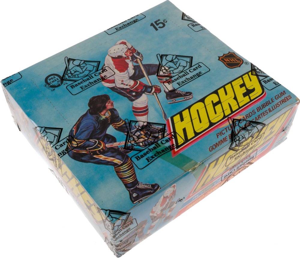 1977 O-Pee-Chee Wax Pack Box #WPB Hockey Card