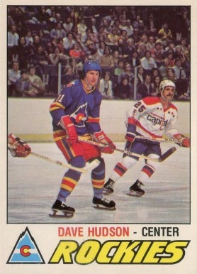 1977 O-Pee-Chee Dave Hudson #343 Hockey Card