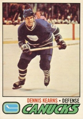  1979 O-Pee-Chee # 76 Dennis Kearns Canucks (Hockey Card) EX/MT  Canucks : Collectibles & Fine Art
