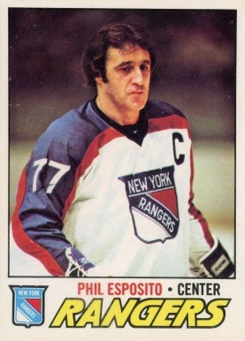 1977 O-Pee-Chee Phil Esposito #55 Hockey Card