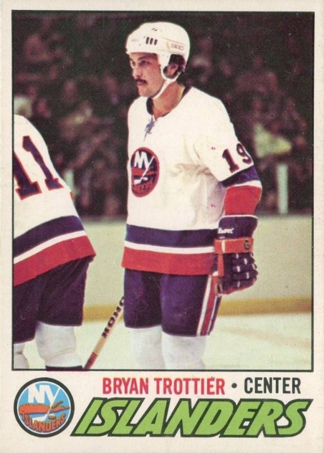 1977 O-Pee-Chee Bryan Trottier #105 Hockey Card