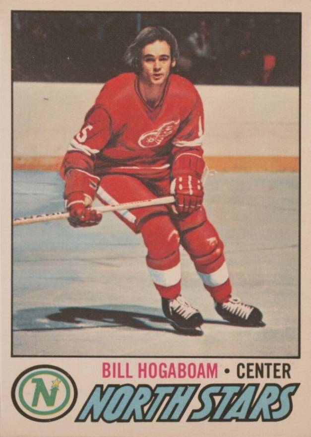 1977 O-Pee-Chee Bill Hogaboam #148 Hockey Card