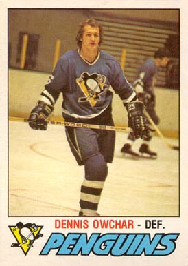 1977 O-Pee-Chee Dennis Owchar #391 Hockey Card