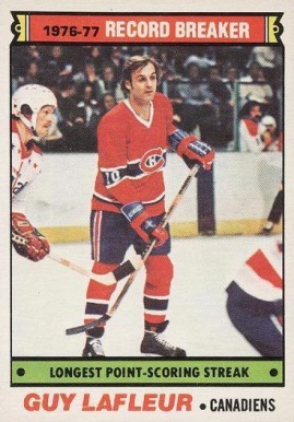1977 O-Pee-Chee Guy LaFleur #216 Hockey Card