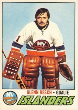 1977 O-Pee-Chee Glenn Resch #50 Hockey Card