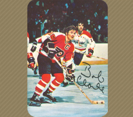 1977 Topps Glossy Bobby Clarke #3 Hockey Card