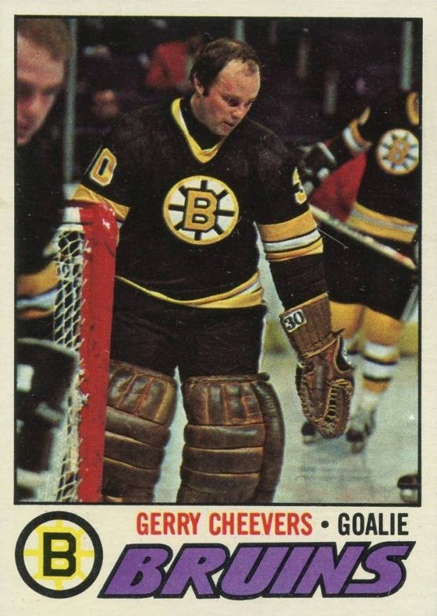 1977 Topps Gerry Cheevers #260 Hockey Card
