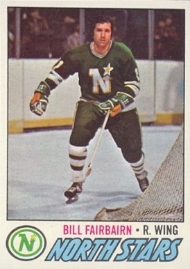 1977 Topps Bill Fairbairn #255 Hockey Card