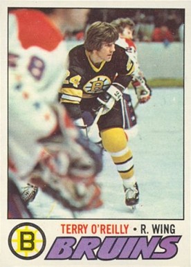 1977 Topps Terry Oreilly #220 Hockey Card