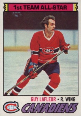 1977 Topps Guy LaFleur #200 Hockey Card