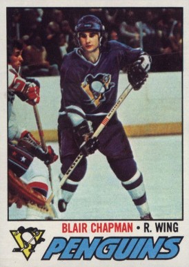 1977 Topps Blair Chapman #174 Hockey Card