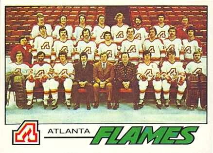 1977 Topps Atlanta Flames Team #71 Hockey Card