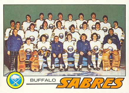 1977 Topps Buffalo Sabres #73 Hockey Card