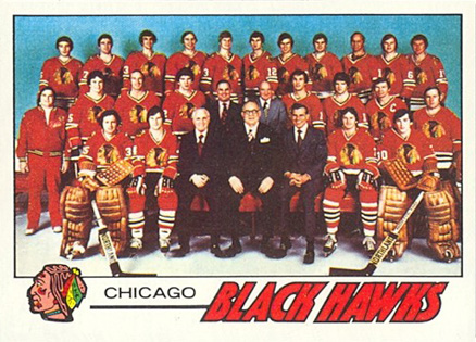 1977 Topps Chicago Blackhawks #74 Hockey Card