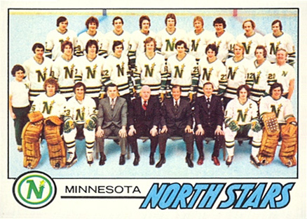 1977 Topps Minnesota North Stars #79 Hockey Card