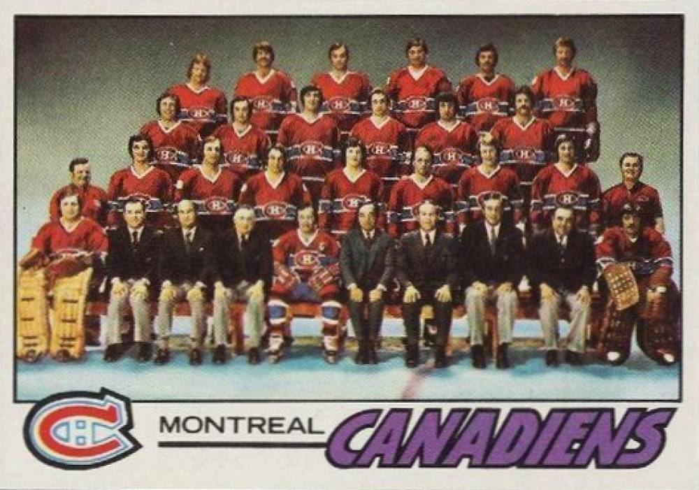 1977 Topps Montreal Canadiens #80 Hockey Card