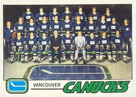 1977 Topps Vancouver Canucks #87 Hockey Card