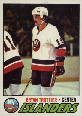 1977 Topps Bryan Trottier #105 Hockey Card