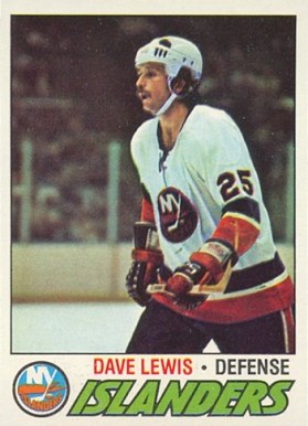 1977 Topps Dave Lewis #116 Hockey Card