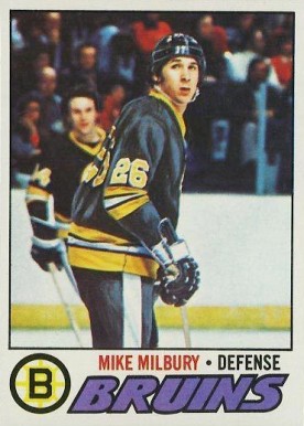 1977 Topps Mike Milbury #134 Hockey Card