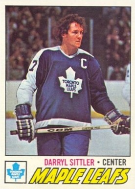 1977 Topps Darryl Sittler #38 Hockey Card