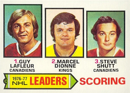 1977 Topps Scoring Leaders #3 Hockey Card