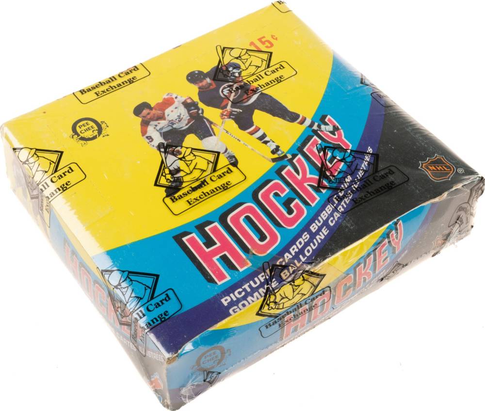 1978 O-Pee-Chee Wax Pack Box #WPB Hockey Card