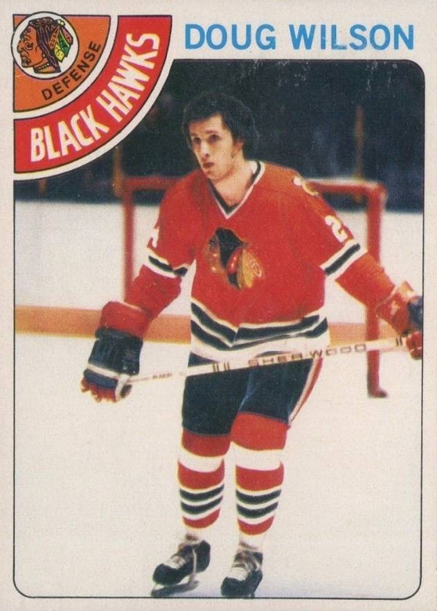 1978 O-Pee-Chee Doug Wilson #168 Hockey Card