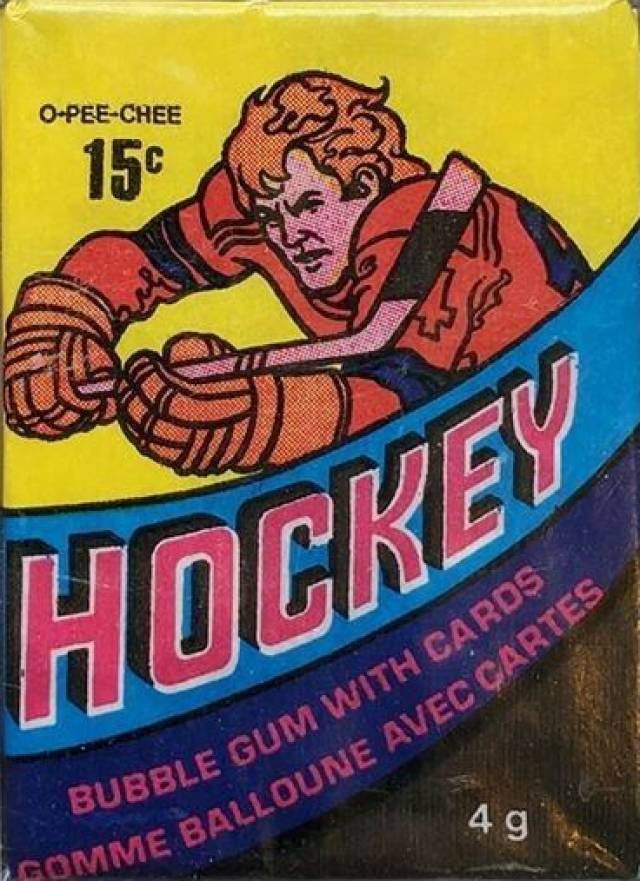 1978 O-Pee-Chee Wax Pack #WP Hockey Card