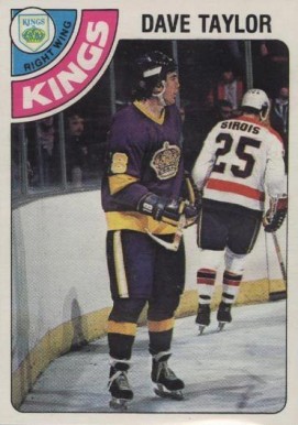 1978 O-Pee-Chee Dave Taylor #353 Hockey Card