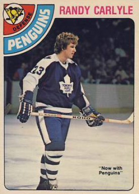 1978 O-Pee-Chee Randy Carlyle #312 Hockey Card