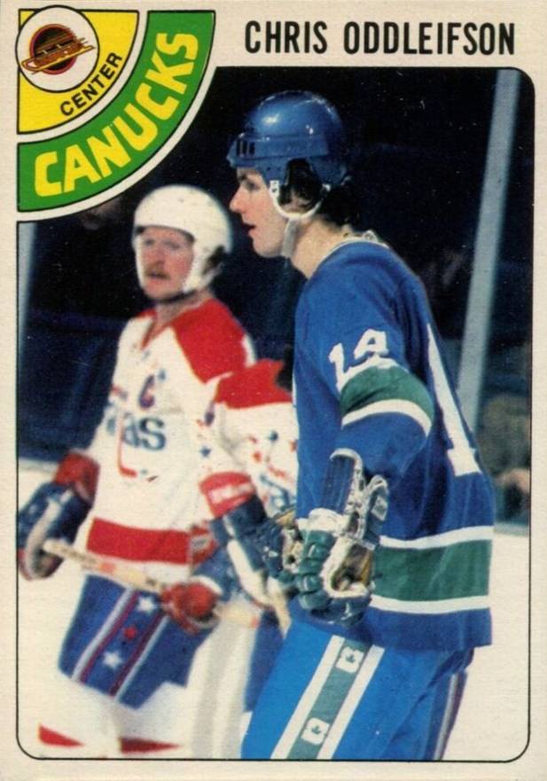 1978 O-Pee-Chee Chris Oddleifson #183 Hockey Card