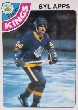 1978 O-Pee-Chee Syl Apps #56 Hockey Card