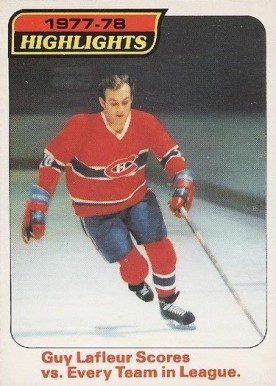 1978 O-Pee-Chee Guy LaFleur #3 Hockey Card