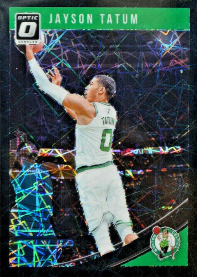 2018 Panini Donruss Optic Jayson Tatum #76 Basketball Card