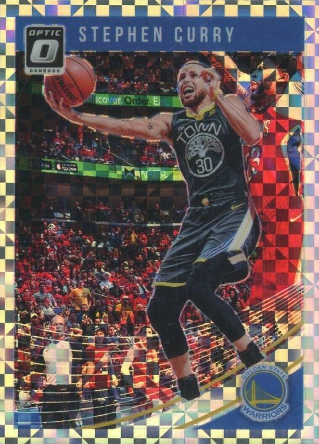 2018 Panini Donruss Optic Stephen Curry #2 Basketball Card